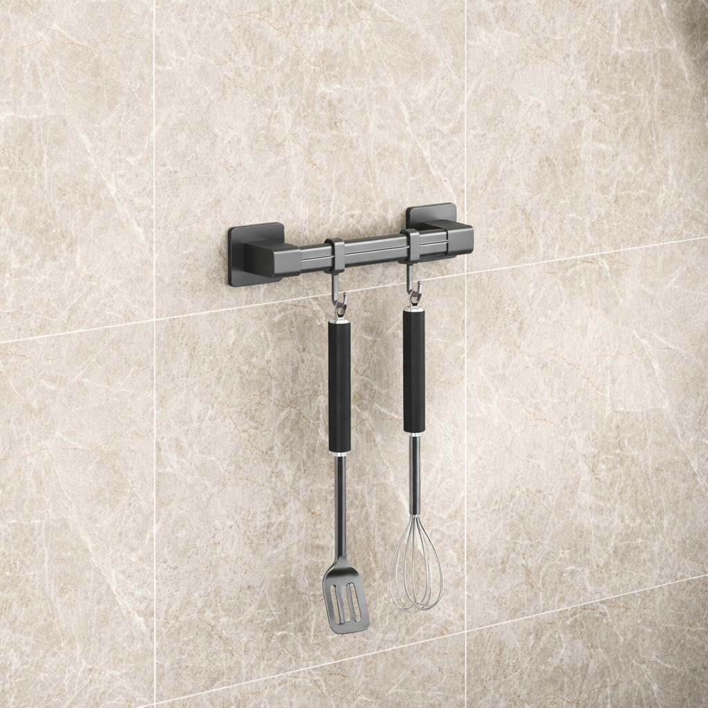 Hole-free kitchen hook
