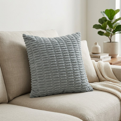 Corduroy Throw Pillow Cover