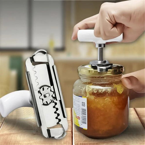 🔥LAST DAY-BUY I GET 1 FREE JUST $9.49 EACH 🔥Stainless Steel Jar Opener & Bottle Lid Remover