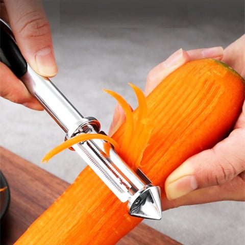 🔥Last Day Buy 1 Get 1 Free $12.49 Each🔥5-in-1 Stainless Steel Multifunctional Veggie Peeler