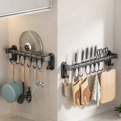 Hole-free kitchen hook