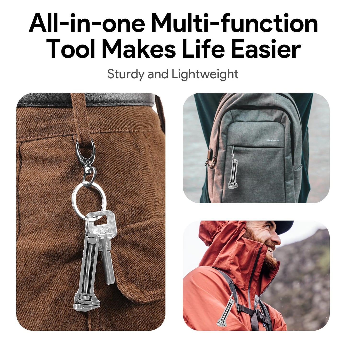 🔥Last Day Buy 1 Get 1 Free – Only $9.49 Each! 🔥Compact Multi-Function Zinc Alloy Tool