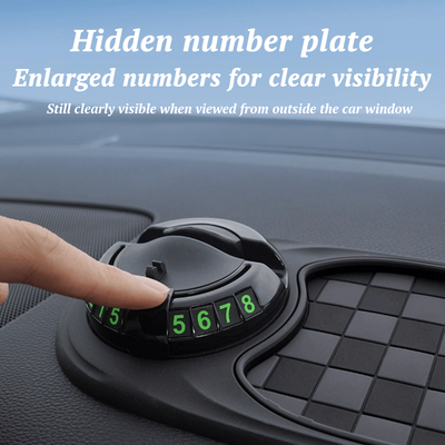 🔥LAST DAY-BUYIGET1 FREE JUST $18.49 EACH 🔥 360° Rotating Car Anti-Slip Dashboard Mat & Phone Holder