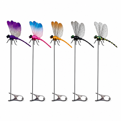 🔥Last Day Sale 48% OFF🔥3D Dragonfly Clip Insect Repellent Garden Decor